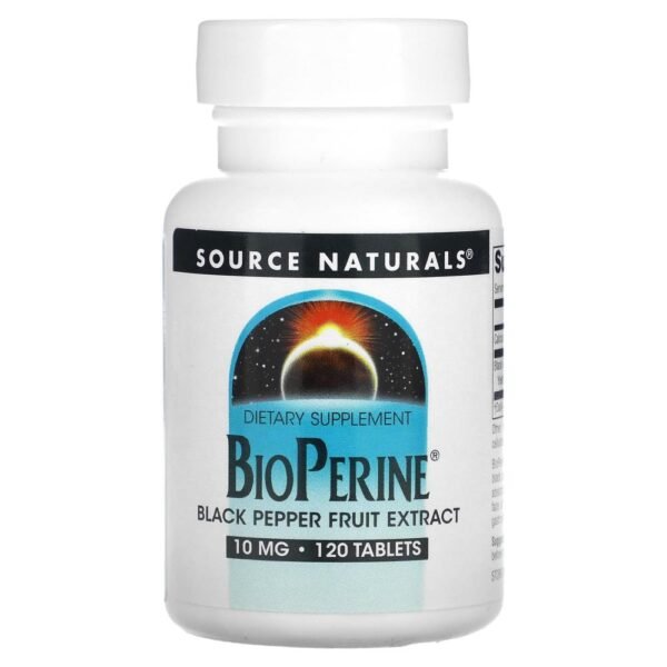 Source Naturals BioPerine 10 mg 120 Tablets