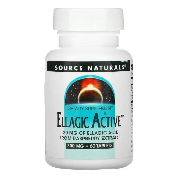 Source Naturals Ellagic Active 300 mg 60 Tablets