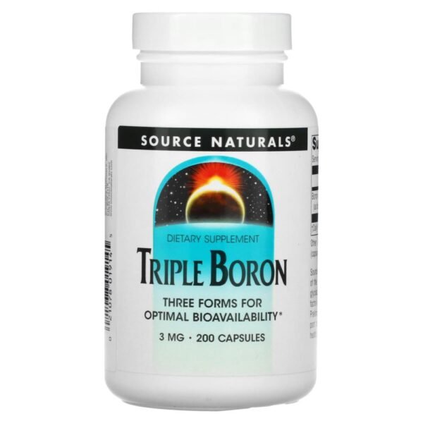 Source Naturals Triple Boron 3 mg 200 Capsules