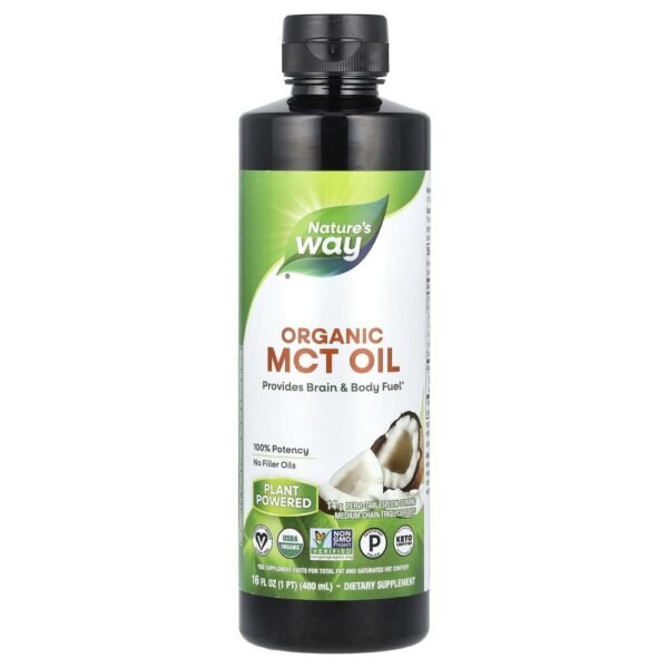 Nature's Way Organic MCT Oil 480ml