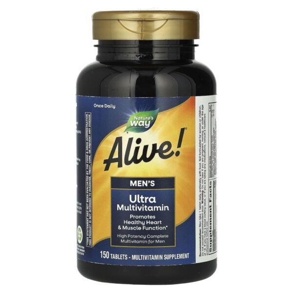 Nature's Way Alive! Men's Ultra Multivitamin 150 Tablets