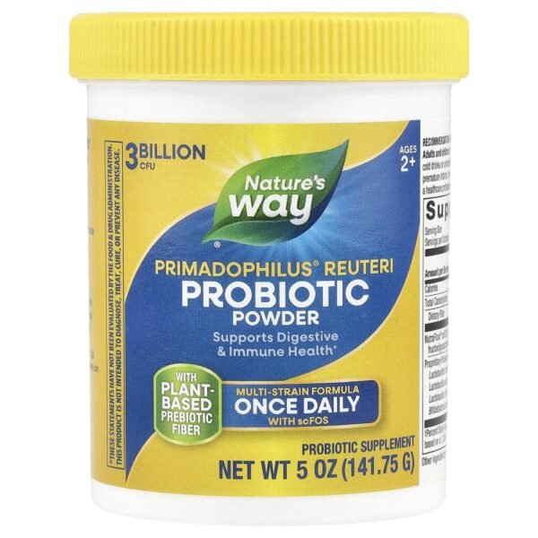Nature's Way Primadophilus® Reuteri Probiotic Powder Ages 2+ 3 Billion CFU 141.75g