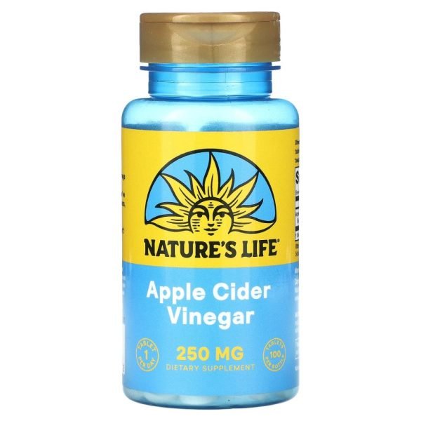 Nature's Life Apple Cider Vinegar 250 mg 100 Tablets