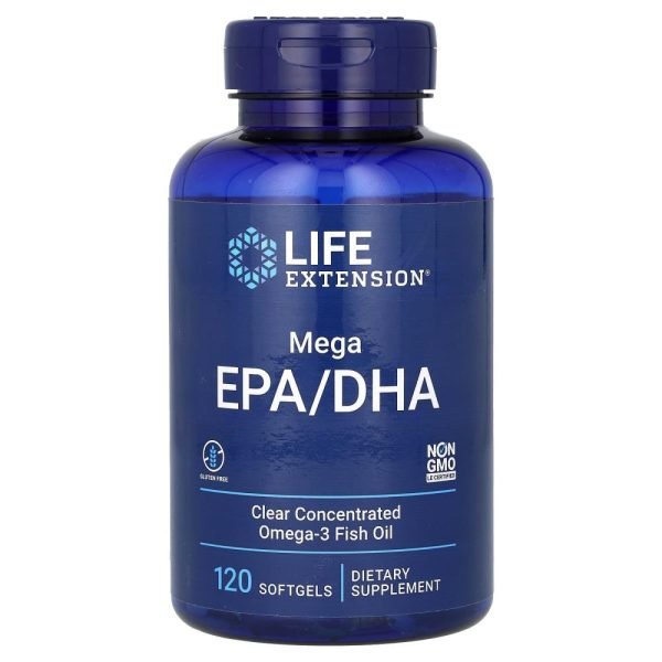 Life Extension Mega EPA/DHA 120 Softgels