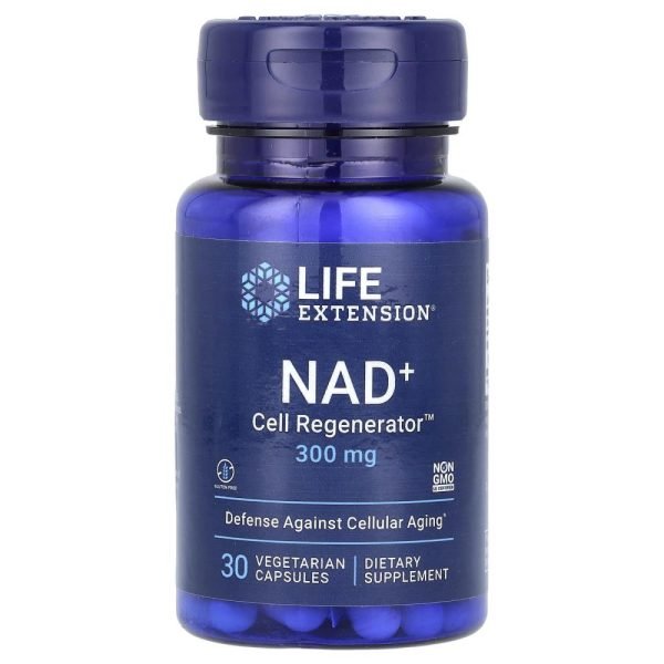 Life Extension NAD+  Cell Regenerator 300 mg 30 Vegetarian Capsules