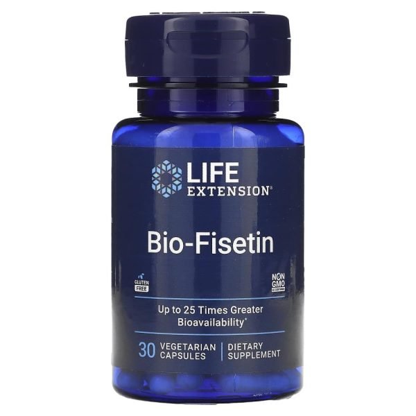 Life Extension Bio- Fisetin 30 Vegetarian Capsules