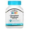 21st Century Chromium Picolinate 200 mcg 100 Tablets