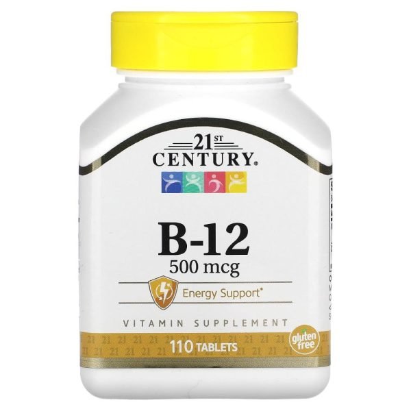 21st Century B-12 500 mcg 110 Tablets