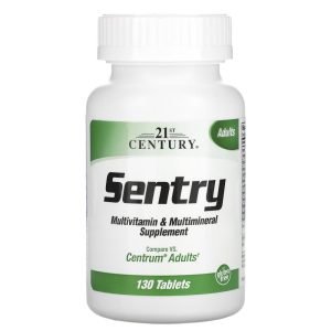 21st Century Sentry Adults Multivitamin & Multimineral Supplement 130 Tablets