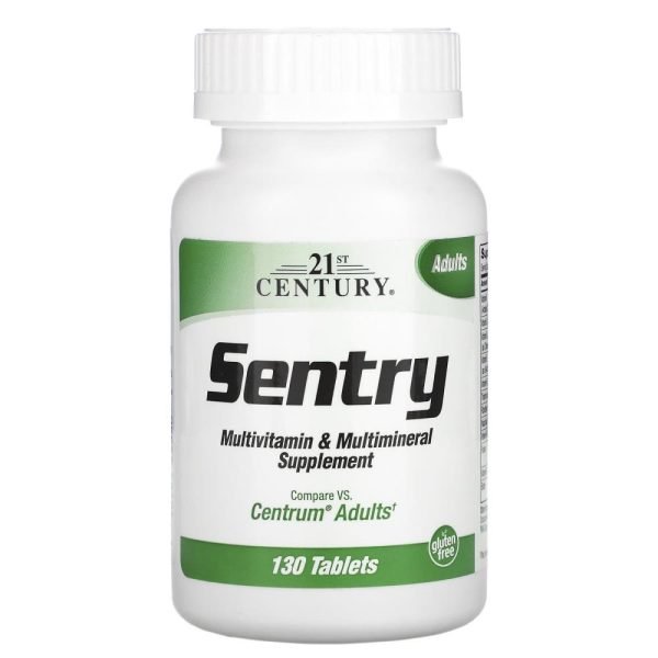 21st Century Sentry Adults Multivitamin & Multimineral Supplement 130 Tablets