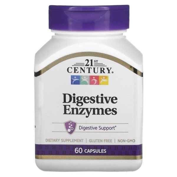 21st Century Digestive Enzymes 60 Capsules