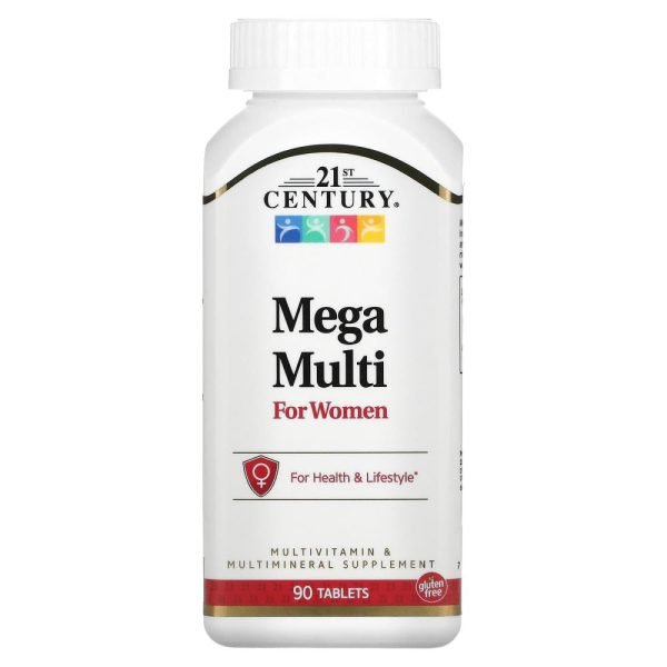 21st Century Mega Multi for Women 90 Tablets
