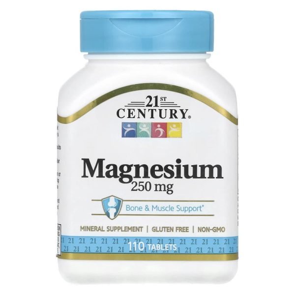 21st Century Magnesium 250 mg 110 Tablets