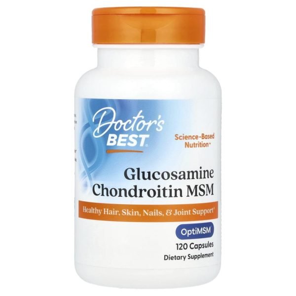 Doctor's Best Glucosamine Chondroitin MSM 120 Capsules