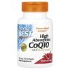Doctor's Best High Absorption CoQ10 with BioPerine 100 mg 60 Softgels