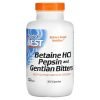 Doctor's Best Betaine HCl Pepsin and Gentian Bitters 360 Capsules