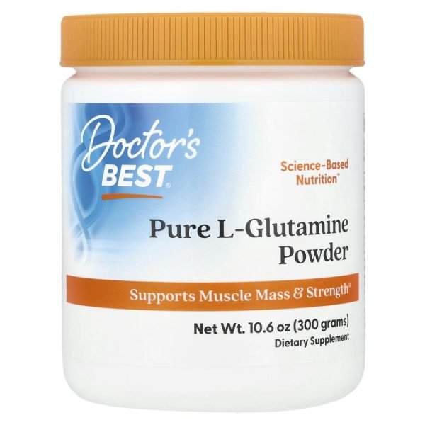Doctor's Best Pure L-Glutamine Powder 300g