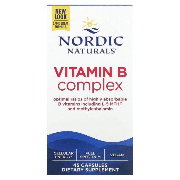 Nordic Naturals Vitamin B Complex 45 Capsules