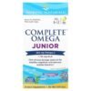 Nordic Naturals Complete Omega Junior Ages 6-12 Lemon 90 Mini Soft Gels