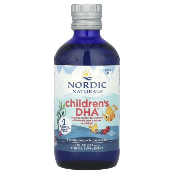 Nordic Naturals Children's DHA™ Ages 1+ Strawberry 237ml
