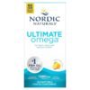Nordic Naturals Ultimate Omega Lemon 1280 mg 120 Soft Gels (640 mg per Soft Gel)
