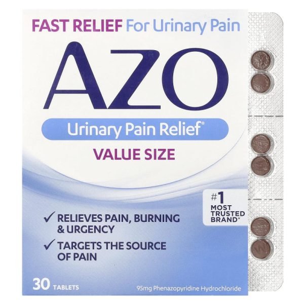 AZO Urinary Pain Relief® 30 Tablets