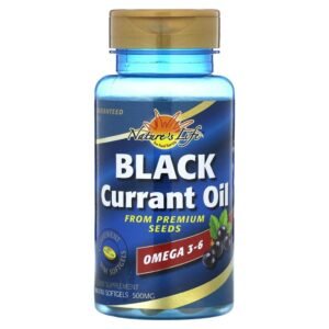 Nature's Life Black Currant Oil 500 mg 90 Mini Softgels