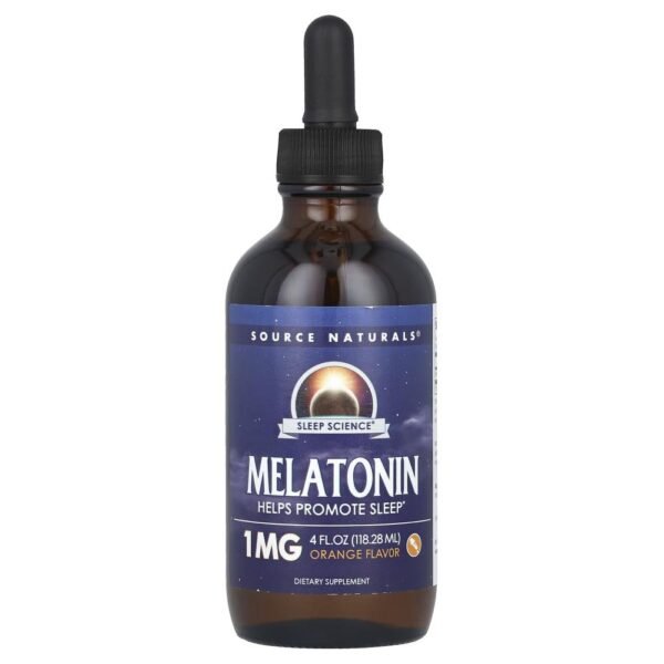 Source Naturals Sleep Science® Melatonin Orange 1 mg 118.28ml