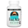 Source Naturals Folic Acid 800 mcg 500 Tablets