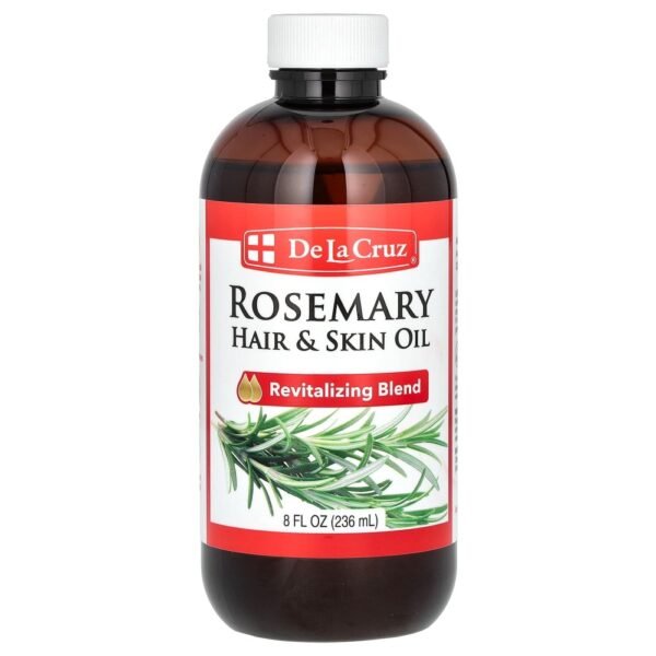 De La Cruz Rosemary Hair & Skin Oil 236ml