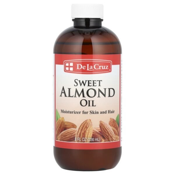 De La Cruz Sweet Almond Oil 236ml