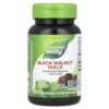Nature's Way Black Walnut Hulls 900 mg 100 Vegan Capsules (450 mg per Capsule)