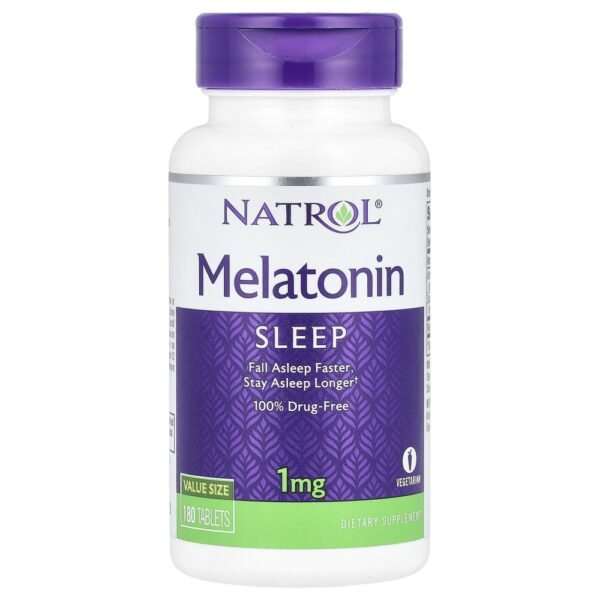 Natrol Melatonin 1 mg 180 Tablets