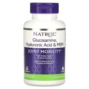 Natrol Glucosamine Hyaluronic Acid & MSM 90 Capsules