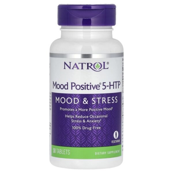 Natrol Mood Positive 5-HTP 50 Tablets