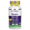 Natrol Biotin Fast Dissolve Extra Strength Strawberry 5000 mcg 90 Tablets