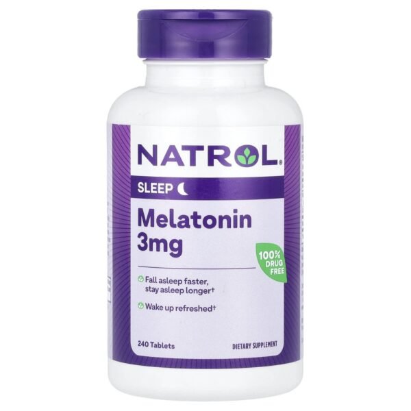 Natrol Melatonin 3 mg 240 Tablets