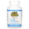Natural Factors Vitamin D3 for Kids Strawberry 10 mcg (400 IU) 100 Chewable Tablets