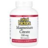 Natural Factors Magnesium Citrate 150 mg 180 Capsules