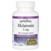 Natural Factors Stress-Relax Melatonin 5 mg 180 Chewable Tablets
