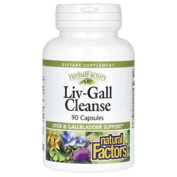 Natural Factors Liv-Gall Cleanse 90 Capsules