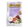 Twinings Calm Adaptogens Fig & Vanilla Flavored Herbal Tea Caffeine Free 18 Tea Bags 36g