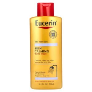 Eucerin Skin Calming Body Wash Dry Itchy Skin Fragrance Free 500ml