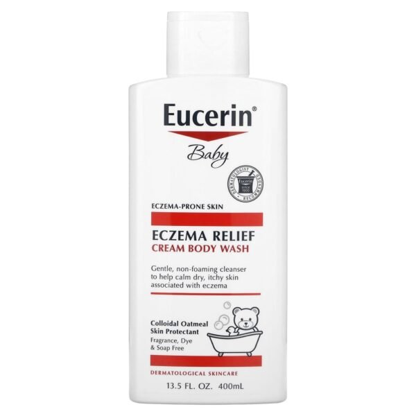 Eucerin Baby Eczema Relief Cream Body Wash 400ml