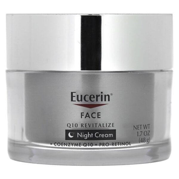 Eucerin Face Q10 Revitalize Night Cream Fragrance Free 48g