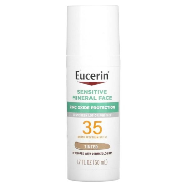 Eucerin Sensitive Mineral Face Sunscreen Lotion SPF 35 Tinted 50ml
