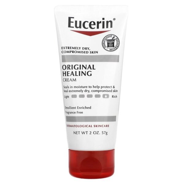 Eucerin Original Healing Creme Extremely Dry Compromised Skin Fragrance Free 57g
