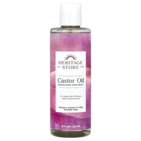 Heritage Store Castor Oil Nourishing Treatment 237ml
