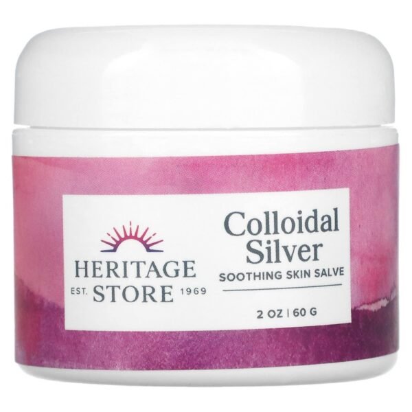 Heritage Store Colloidal Silver Salve 60g