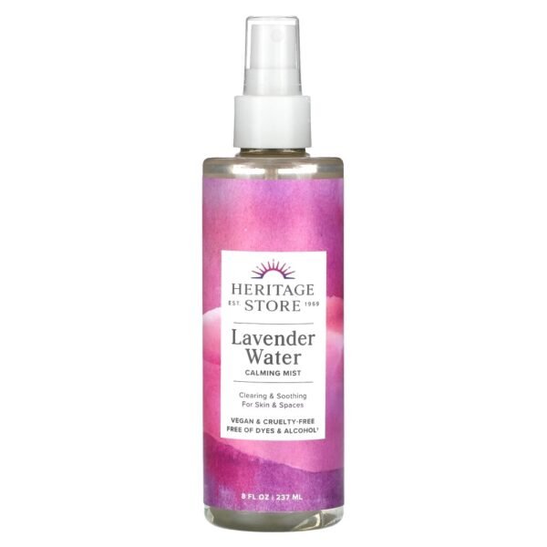 Heritage Store Lavender Water Calming Mist 237ml